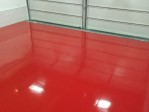 Полиуретановый наливной пол для гаража