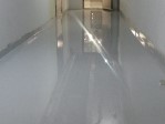 Полимерный наливной пол для коридора